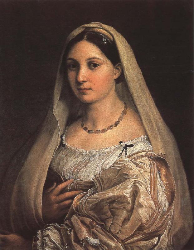 RAFFAELLO Sanzio Wearing veil woman oil painting picture